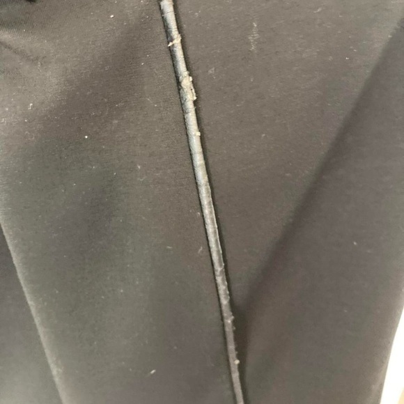 Calvin Klein Black Pencil Skirt with Gold Zippers 8 - Picture 5 of 6